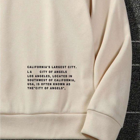 Graphic Print Sweatshirt⌚️ - Picture 2 of 4